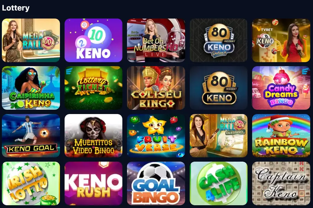 1win casino lottery