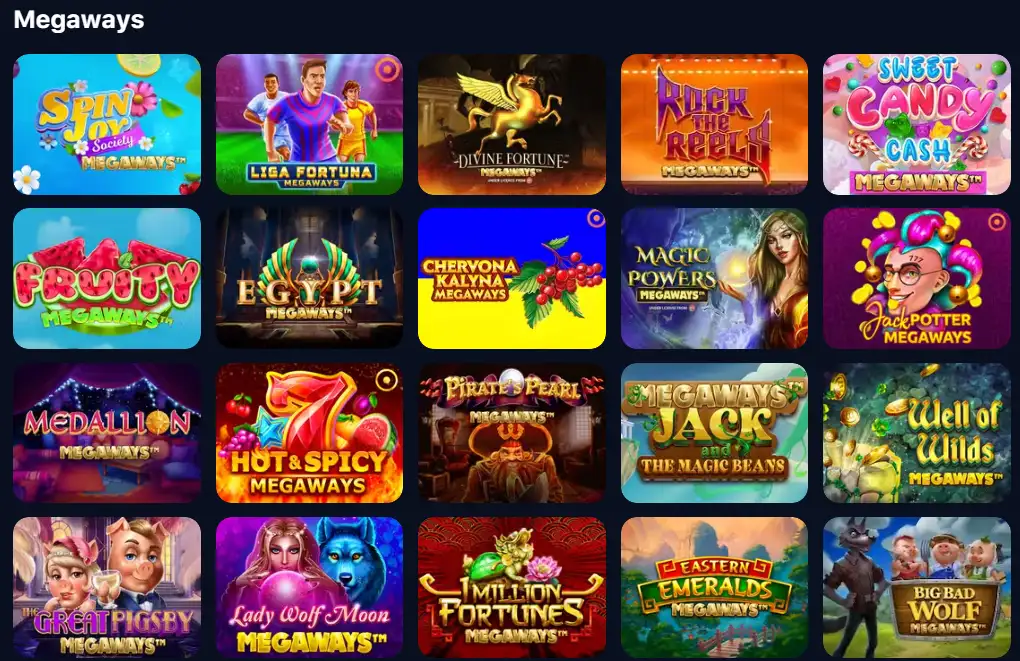 1win casino megaways